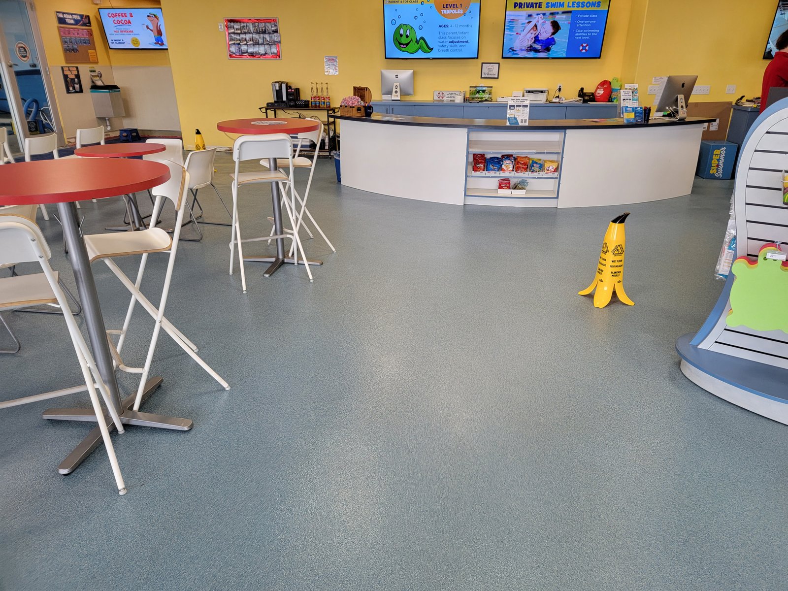 Commercial epoxy flooring